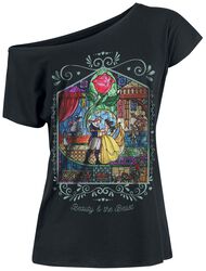 Rose, Beauty and the Beast, T-shirt