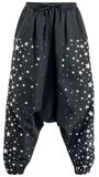 Harem trousers with print, RED by EMP, Stoffen broeken