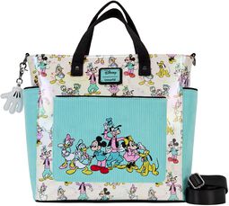 Loungefly - Disney 100 - Classic AOP Convertible, Mickey Mouse, Mini rugzak