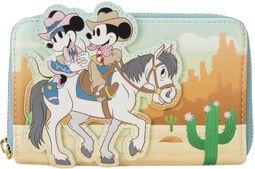 Loungefly - Wild West Mickey & Minnie, Mickey Mouse, Portemonnee