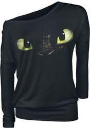 Toothless, How To Train Your Dragon, Shirt met lange mouwen