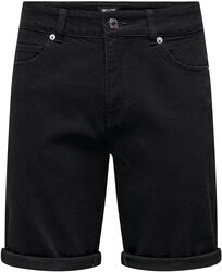 ONSPly BLKD 9041 BJ DNM Shorts, ONLY and SONS, Korte broek