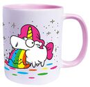 Puking Unicorn - Rainbow, Unicorn, Kop