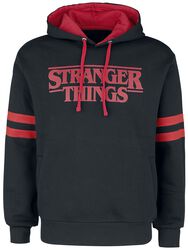 Stranger Things - Logo, Stranger Things, Trui met capuchon
