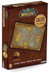 Azeroth’s Map - Jigsaw Puzzle, World Of Warcraft, Puzzel