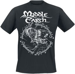 Middle Earth, The Lord Of The Rings, T-shirt