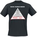 Basic Human Needs Pyramid, Basic Human Needs Pyramid, T-shirt