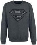 Vintage Silver Logo, Superman, Sweatshirts