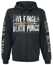 Locked & Loaded, Five Finger Death Punch, Vest met capuchon