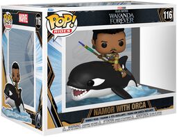 Wakanda Forever - Namor with Orca (Pop! Ride Super Deluxe) vinyl figuur 116, Black Panther, Funko Pop!