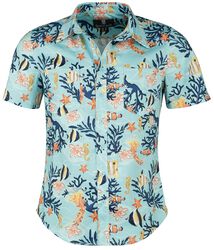 Coral Reef, Rockin' Gent Shirt, Shirt met korte mouwen
