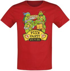 Kids - Pizza Party, Teenage Mutant Ninja Turtles, T-shirt