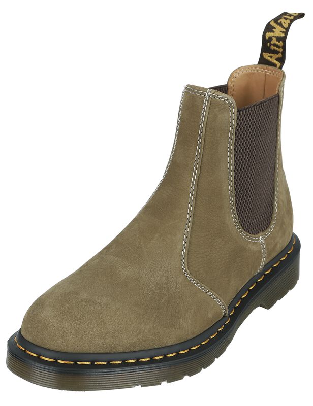 2976 - Muted Olive Tumnled Boots