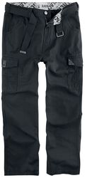 Army Vintage Trousers, Black Premium by EMP, Cargobroeken