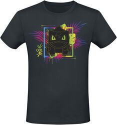 Bisasam - Regenboog, Pokémon, T-shirt
