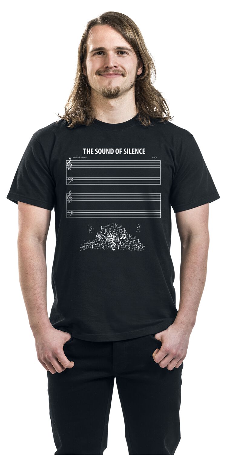 The Sound Of Silence Slogans Tshirt Large