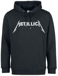 Amplified Collection - White Logo, Metallica, Trui met capuchon
