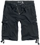 Premium Vintage Shorts, Black Premium by EMP, Korte broek