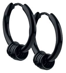 Hoop Earrings with Rings, etNox, Oorbel