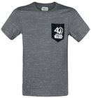 40 Years Pocket Logo, Star Wars, T-shirt