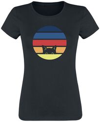 80's Cat, Tierisch, T-shirt