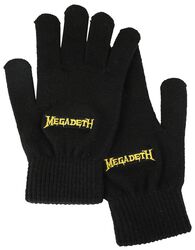 Logo, Megadeth, Handschoenen