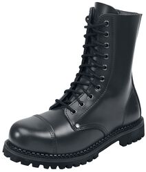 Veter boots met stalen neus, Black Premium by EMP, Laars