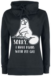 Sorry. I Have Plans With My Cat, Simon' s Cat, Sweatshirts