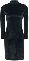 Ladies Velvet Turtleneck Dress, Urban Classics, Korte jurk