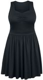 Jersey Dress, Black Premium by EMP, Medium-lengte jurk
