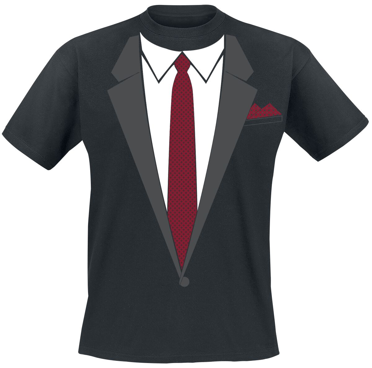Jacket with Tie, Alcohol & Party T-shirt