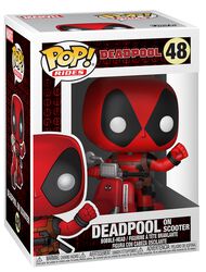 Deadpool on Scooter Vinylfiguur 48, Deadpool, Funko Pop!