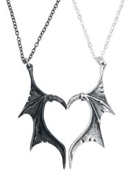 Demon Wings Sweetheart, Alchemy Gothic, Halsketting