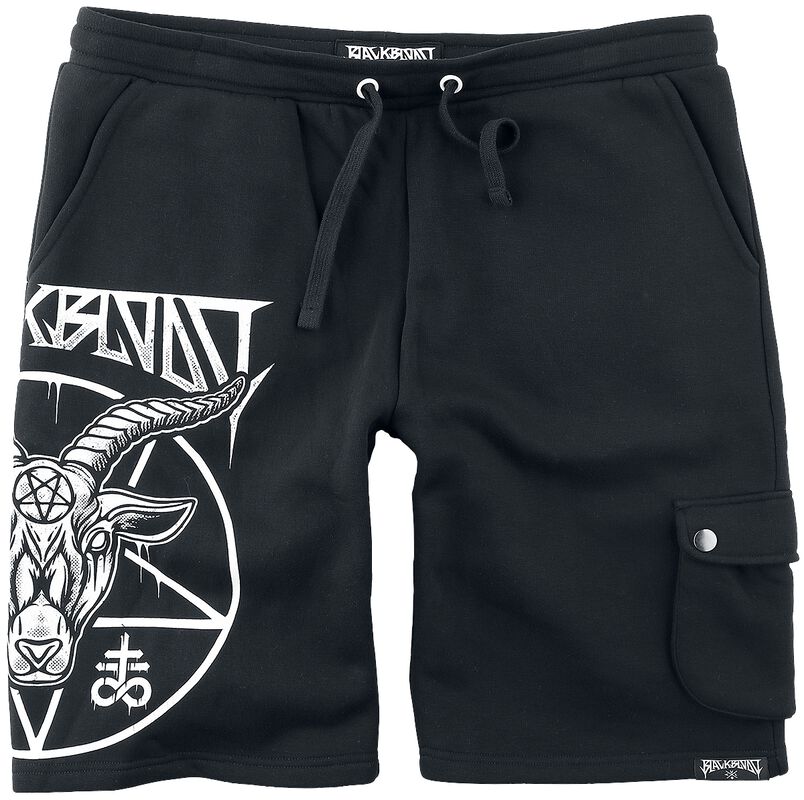 Sweat Shorts with Pentagram Print