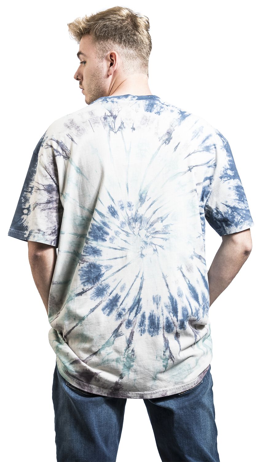 Tie Dye Shirt Mannen Oversized Tie-dye T-shirt Urban Classics T