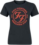 Logo Red Circle, Foo Fighters, T-shirt