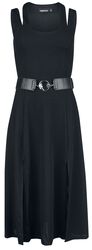 Shoulder Slash Midi Dress, Jawbreaker, Medium-lengte jurk