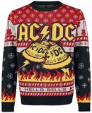 Holiday Sweater 2019, AC/DC, Christmas jumper