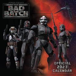 Bad Batch - 2023 muurkalender, Star Wars, Muurkalender
