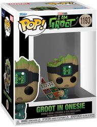 I am Groot - Groot in onesie vinyl figurine no. 1193, I Am Groot, Funko Pop!