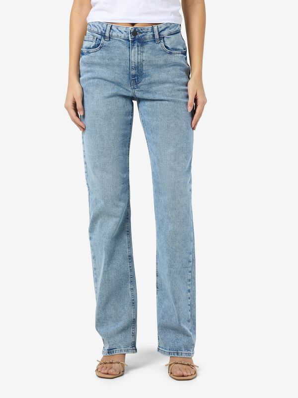 NMMONICA HW STRAIGHT JEANS AZ359LB NOOS | Noisy May Jeans