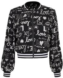 Love Yourself Jacket, Hell Bunny, Collegejas