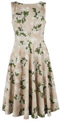Viola Floral Swing Dress, H&R London, Medium-lengte jurk