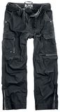 Royal Vintage Trousers (Loose Fit), Black Premium by EMP, Cargobroeken