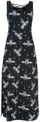 Maxi Dress with All-Over Print, Gothicana by EMP, Lange jurk