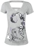 Distressed Ringer, The Nightmare Before Christmas, T-shirt