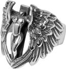 Winged Woman, Wildcat, Ring