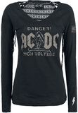 Danger! - High Voltage, AC/DC, Shirt met lange mouwen
