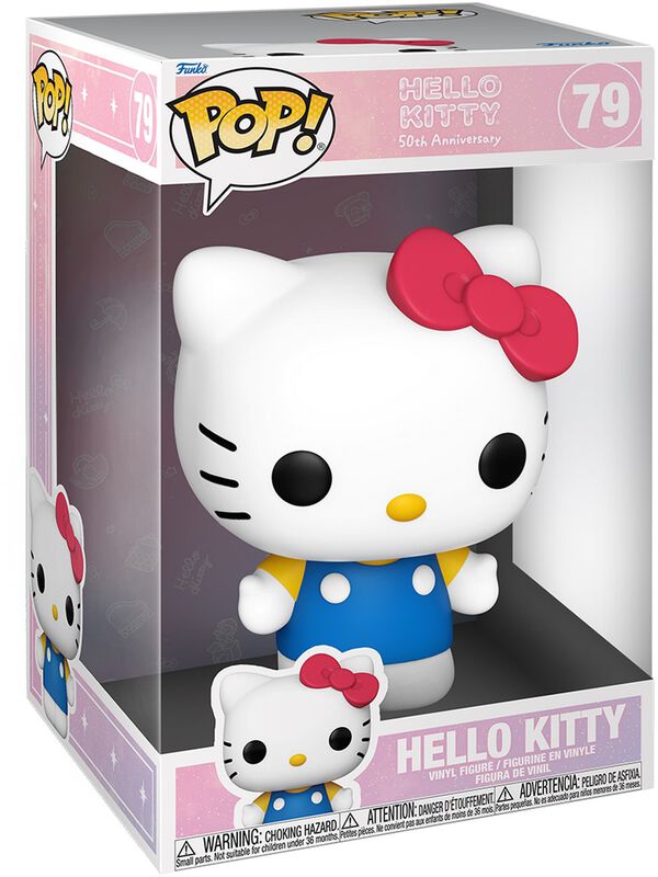 Hello Kitty (50th Anniversary) (Jumbo POP!) vinyl figuur 79