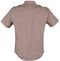 Brown Army Style Short Sleeve Shirt